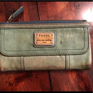 Authentic fossil wallet